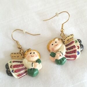 Flying Angel Earrings
